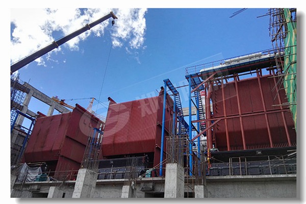 278 安博蒸汽锅炉和蒸汽管线